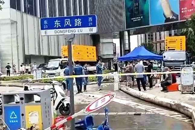 乐鱼官方站网站登录入口-乐鱼online(中国)排涝突击队在排涝现场